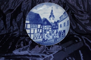 alter Siegener Jahresteller von Fürstenberg Porzellan Bild 3