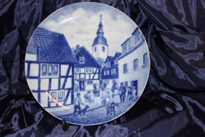alter Siegener Jahresteller von Fürstenberg Porzellan Bild 1
