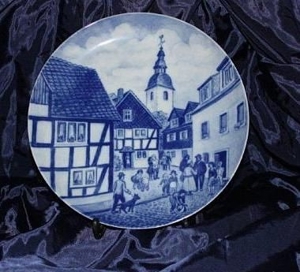 alter Siegener Jahresteller von Fürstenberg Porzellan Bild 7