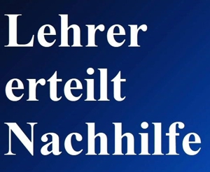 Lehrer erteilt Nachhilfe bis zur zehnten Klasse