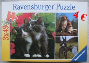 Verschiedene Puzzles von Ravensburger und Disney - Auch einzeln