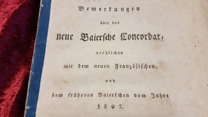 1818 Baiern Königreich Konkordat Buch Papst Pius König Franz Joseph Maximilian Bild 2