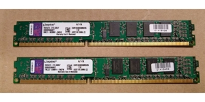 Kingston DR3 1333 MHz / PC3-10600 RAM KVR1333D3S8N9/2G 4GB (2x2GB)