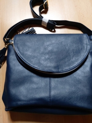 Handtasche blau NEU