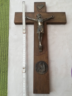 Altes Kreuz und Hufeisen Bild 1