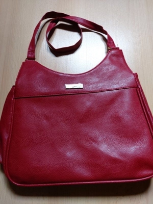 Handtasche rot NEU und Zugaben