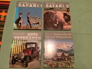 6 Sammelbilderalben Gloria Verlag Auto Veteranen Safari usw Bild 1