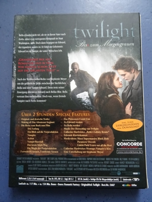 [inkl. Versand] Twilight - Bis(s) zum Morgengrauen (Fan Edition) [2 DVDs] Bild 2