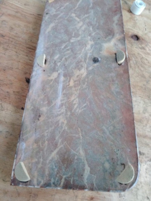 Schreibtischset aus Marmor Bild 6