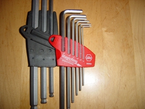Wiha 369S9 Stiftschlüssel Set im Halter Sechskant-Kugelkopf,schwenkbar,9-tlg.NEU Bild 5