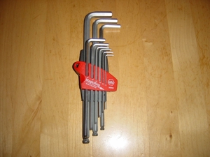 Wiha 369S9 Stiftschlüssel Set im Halter Sechskant-Kugelkopf,schwenkbar,9-tlg.NEU Bild 10