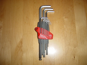 Wiha 369S9 Stiftschlüssel Set im Halter Sechskant-Kugelkopf,schwenkbar,9-tlg.NEU Bild 9