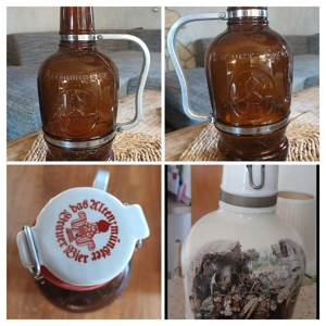 Sammler Biersiphons 2l Porzellan Bauern 1810 Braunglas Edelstahlhenkel Das Altenmünster Brauer Bier