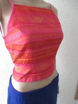 NEU Boho Hippie Träger Bustier Bauchfrei Kurz Corp TOP REVIEW