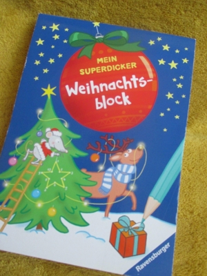 NEU unbenutzt Superdicker Weihnachts-Block Ravensburger Bild 2