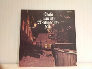 Vinyl LP , Bald nun ist Weihnachtszeit `` Bild 1