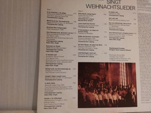 Vinyl LP ,Peter Schreier singt Weihnachtslieder `` Bild 2