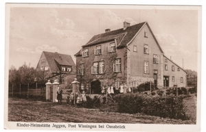 Kinderheim-Heimstätte Jeggen, AK Bild 1