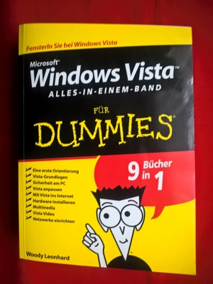 Lehrbuch WINDOWS VISTA für DUMMIES von Woody Leonhard Bild 1