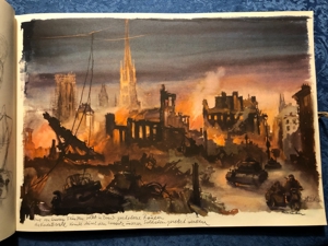 Kriegsbilderbuch Hans Liska 1944