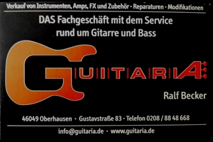 GUITARIA-Das Fachgeschäft für alle Gitarristen Bild 2