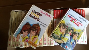 Hanni und Nanni Bücher Buchreihe 1 bis 22