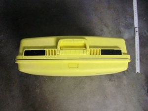 Reisekoffer "Delsey", Hartschale, gelb Bild 2