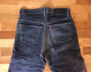 Lewis Jeans, W29 L36, schwarz, lila Bild 6