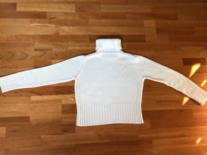 creme weißer Wolle Pullover Pulli Promod Größe S Größe 36 Taille