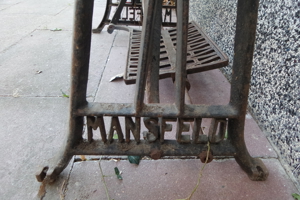 MANSFELD Nähmaschine Antik Bild 3