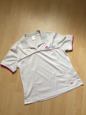 Sportbekleidung Poloshirt + Weste (Set) Adidas Gr. M Bild 1