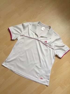 Sportbekleidung Poloshirt + Weste (Set) Adidas Gr. M Bild 2