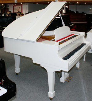 Flügel Klavier Hyundai G-80A, weiß poliert, 155 cm, 5 Jahre Garantie Bild 4