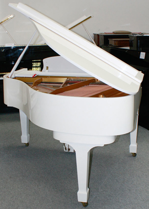 Flügel Klavier Hyundai G-80A, weiß poliert, 155 cm, 5 Jahre Garantie Bild 2
