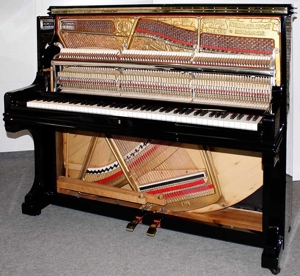 Klavier Grotrian-Steinweg 120, schwarz poliert, Nr. 41295, 5 Jahre Garantie Bild 5