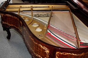 Flügel Klavier Steinway & Sons O-180 Louis XV Palisander Intarsien, 5 Jahre Garantie Bild 12