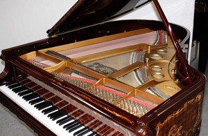 Flügel Klavier Steinway & Sons O-180 Louis XV Palisander Intarsien, 5 Jahre Garantie Bild 11