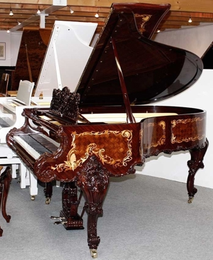 Flügel Klavier Steinway & Sons O-180 Louis XV Palisander Intarsien, 5 Jahre Garantie Bild 2