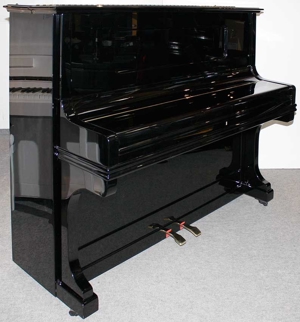 Klavier Grotrian-Steinweg 120, schwarz poliert, Nr. 41295, 5 Jahre Garantie Bild 2