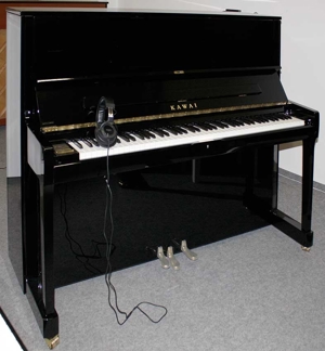 Klavier Kawai K-500ATX3 Silent, schwarz poliert, 5 Jahre Garantie Bild 2