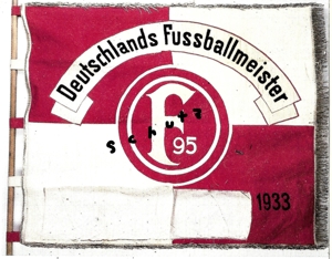 Fortuna Düsseldorf Deutscher Meister 1933 2 Bilder