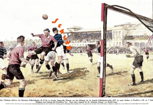 1. FC Nürnberg Deutscher Meister 1921 Bild