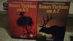 Tolles Geschenk: Knauers Tierleben - 2 Bd - wie Neu