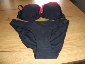 NEU: Damen Bügel Bikini schwarz Gr. 38 Cup C von Bonprix