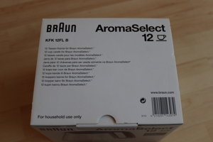 Verkaufe Kaffeekanne Braun AromaSelect 12 mit schwarzem Griff Bild 2