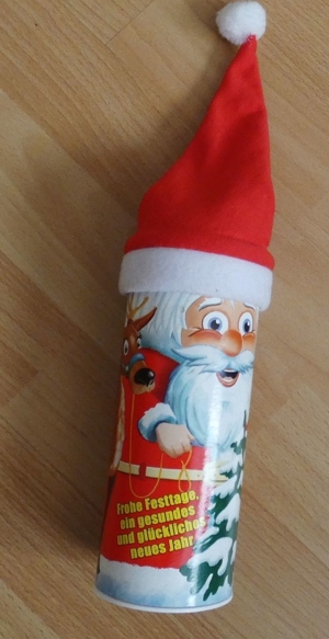 Geschenkverpackung / Weihnachten - Süßigkeitenbox / Weihnachtsmann Bild 2
