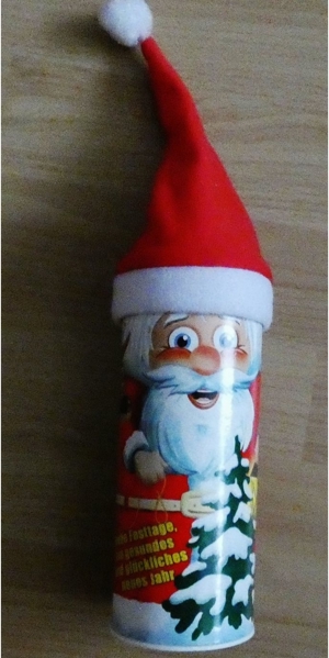 Geschenkverpackung / Weihnachten - Süßigkeitenbox / Weihnachtsmann Bild 1