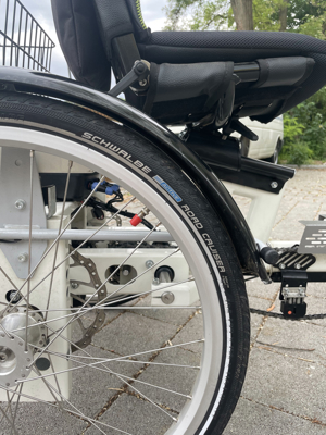 Komfort Dreirad E-Bike für Erwachsene "Draisin Santorin L" , Dreirad Elektrofahrrad, Elektro-Dreirad Bild 11