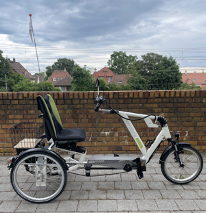 Komfort Dreirad E-Bike für Erwachsene "Draisin Santorin L" , Dreirad Elektrofahrrad, Elektro-Dreirad Bild 1