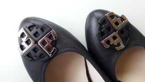 Neuwertige Schuhe/Pumps (schwarz) von Hush Puppies; Größe 40 Bild 2
